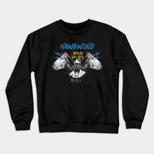 hawkwind wild spirit Crewneck Sweatshirt